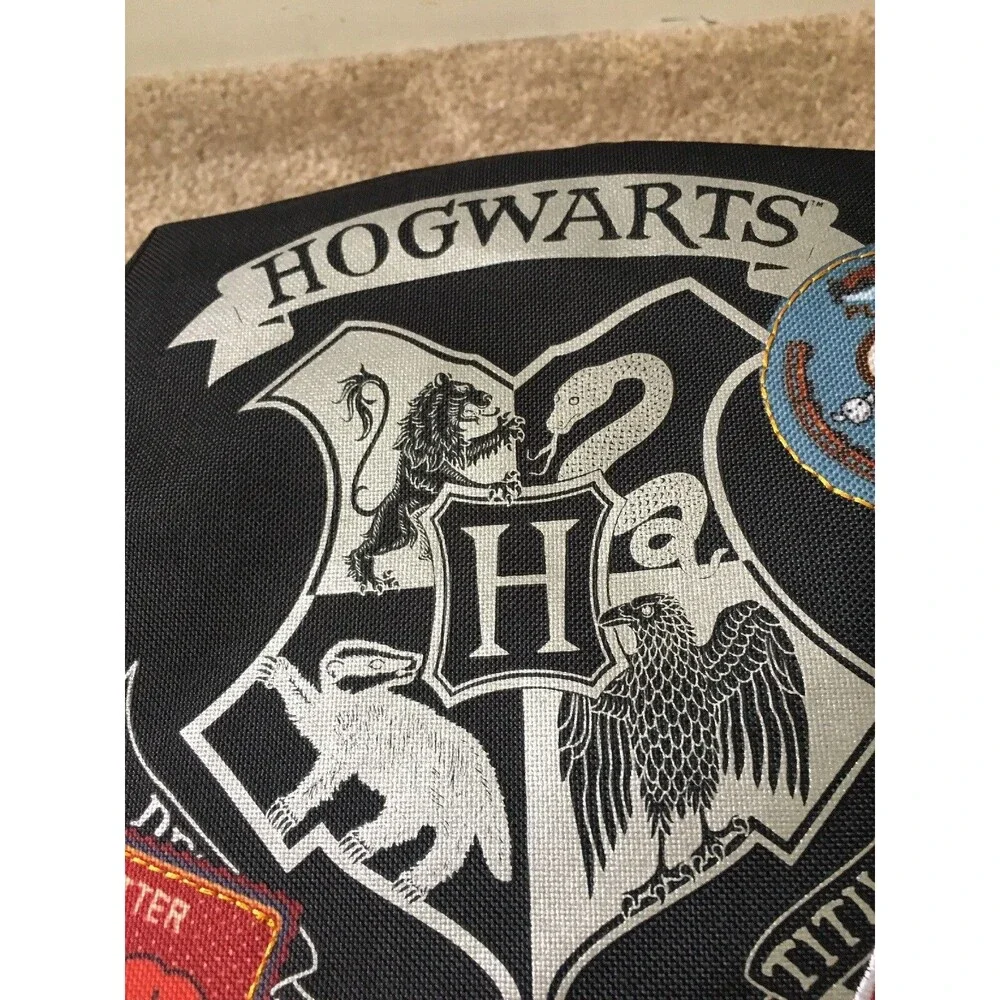 Harry Potter Hogwarts Graphic Backpack Bag Student School Multi-Color